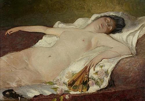 Charles Joshua Chaplin - Dopo il ballo in maschera. 1887